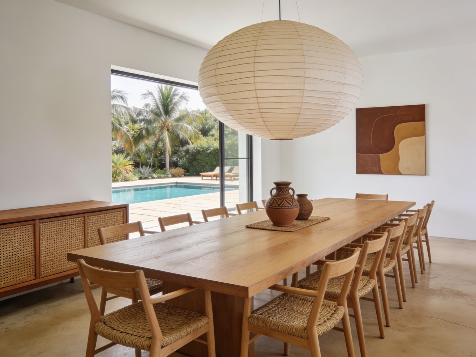 Salle à manger familiale